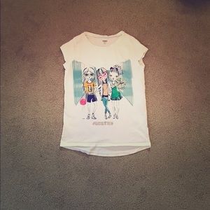 #Besties White Gymboree T-shirt